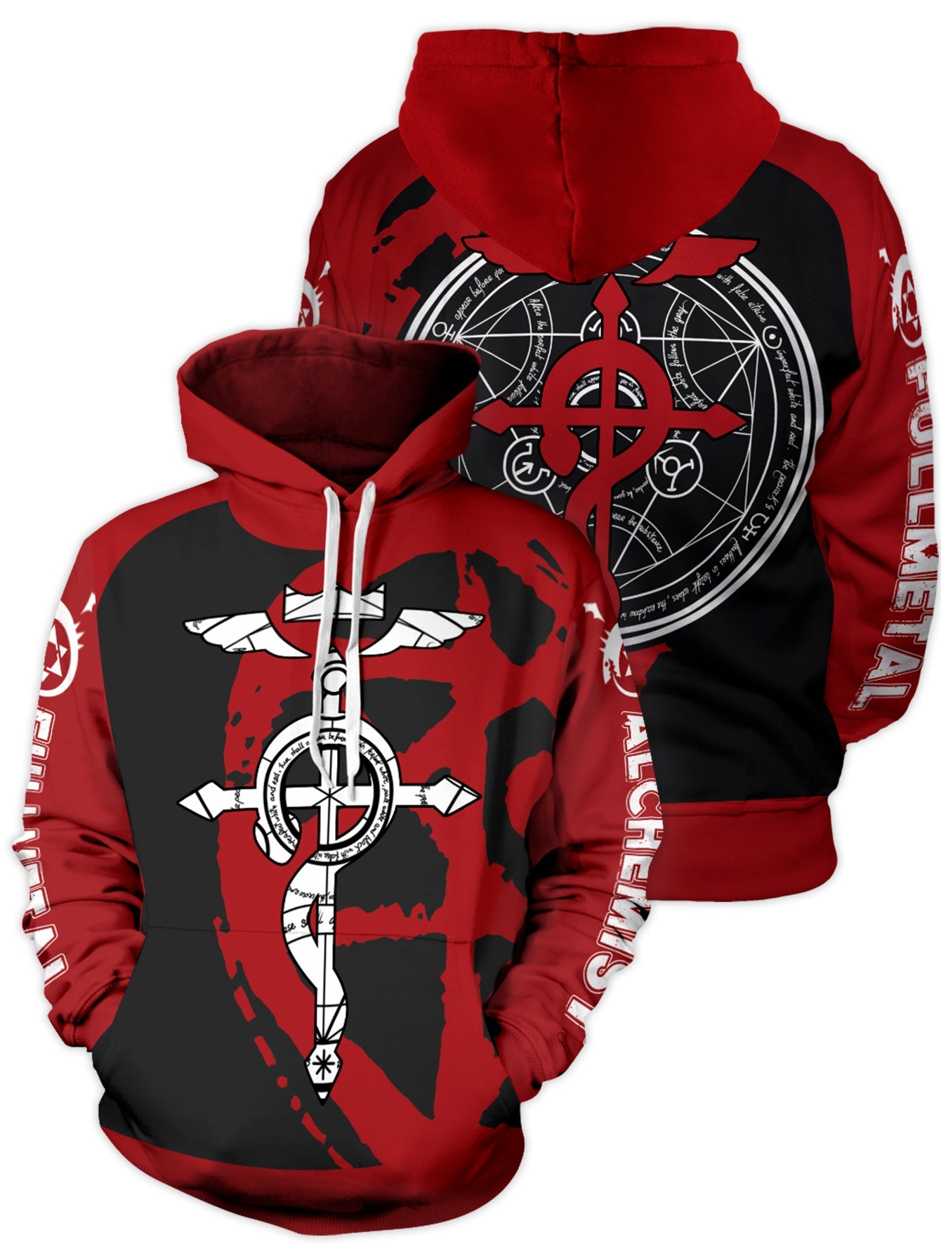 Fullmetal Alchemist Unisex Pullover Hoodie 1