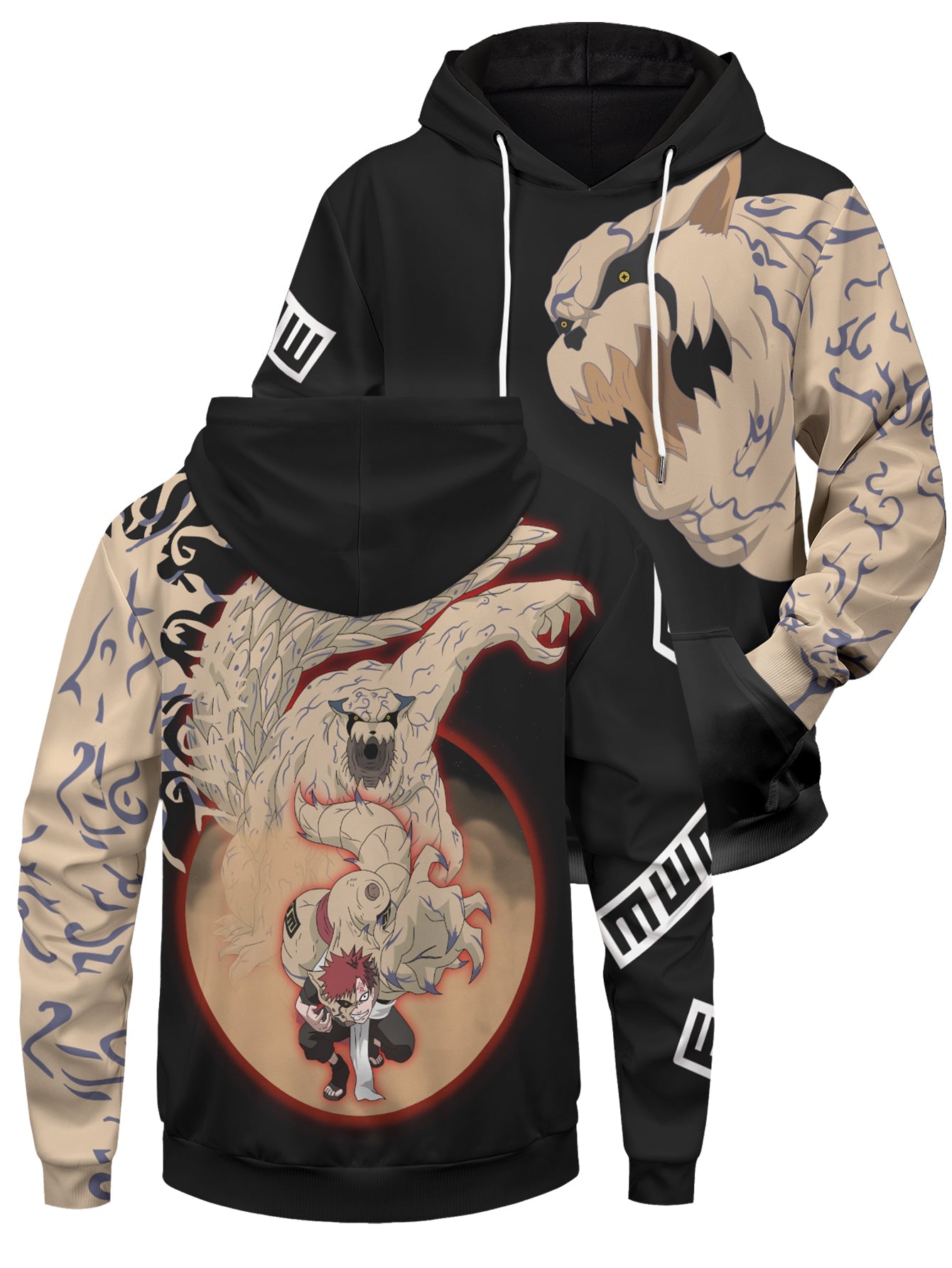 Gaara Beast Unisex Pullover Hoodie 1