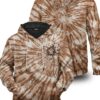 Gaara Tie Dye Unisex Pullover Hoodie 1