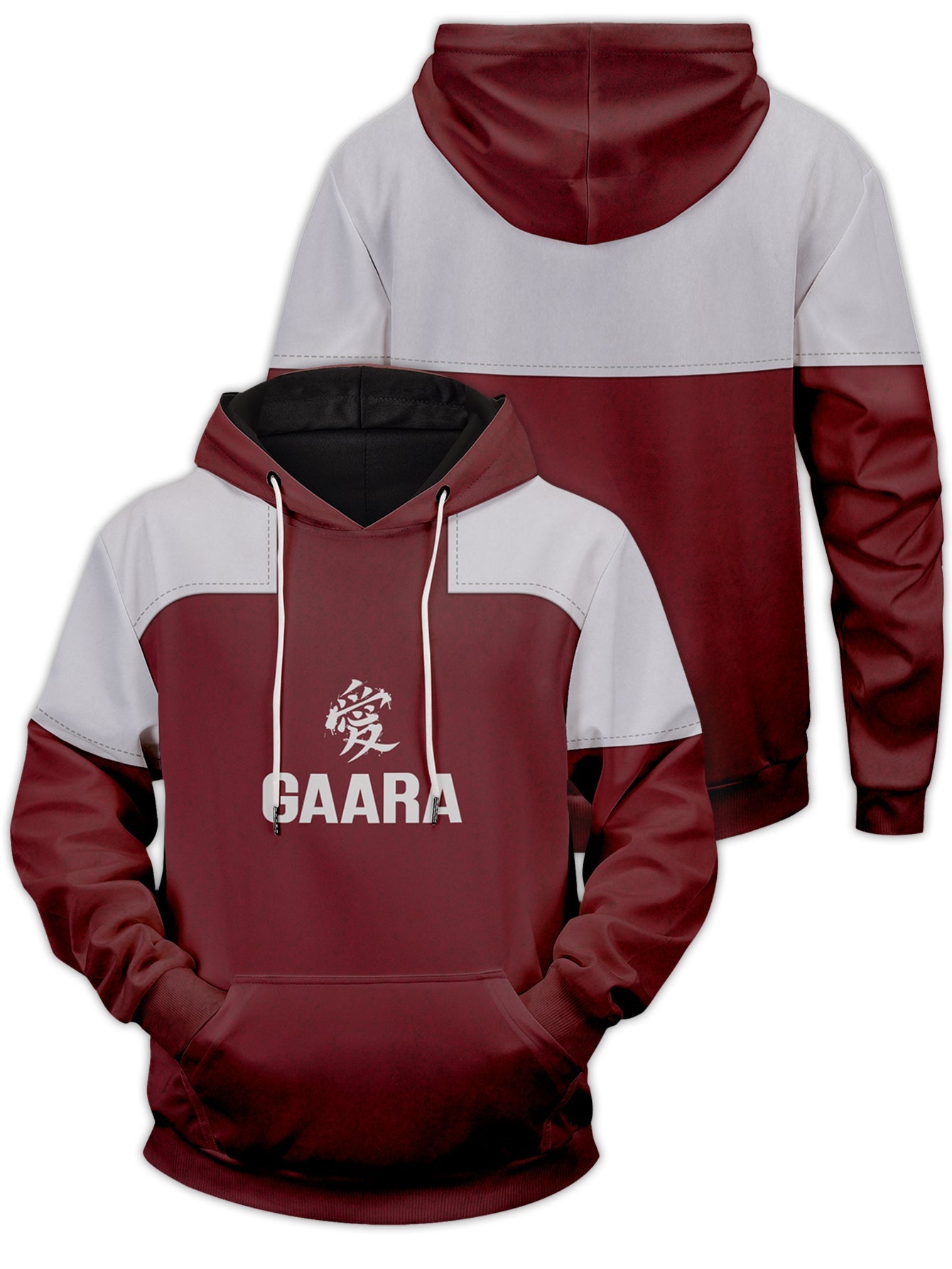 Gaara Unisex Pullover Hoodie 1
