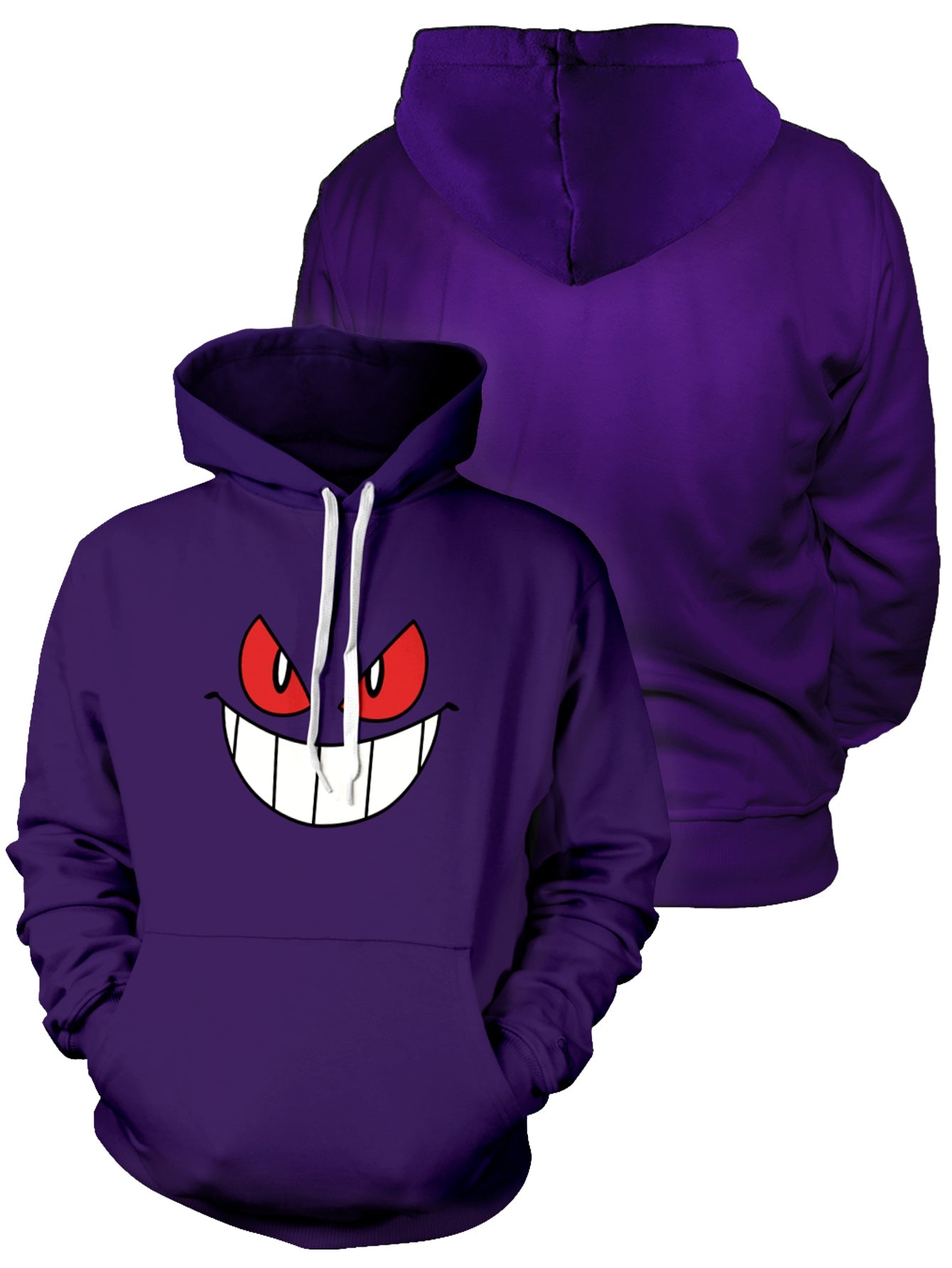 Gengar Unisex Pullover Hoodie 1