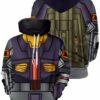 Gundam RX 178 MkII Unisex Pullover Hoodie 1