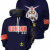 Gundam Unisex Pullover Hoodie 1