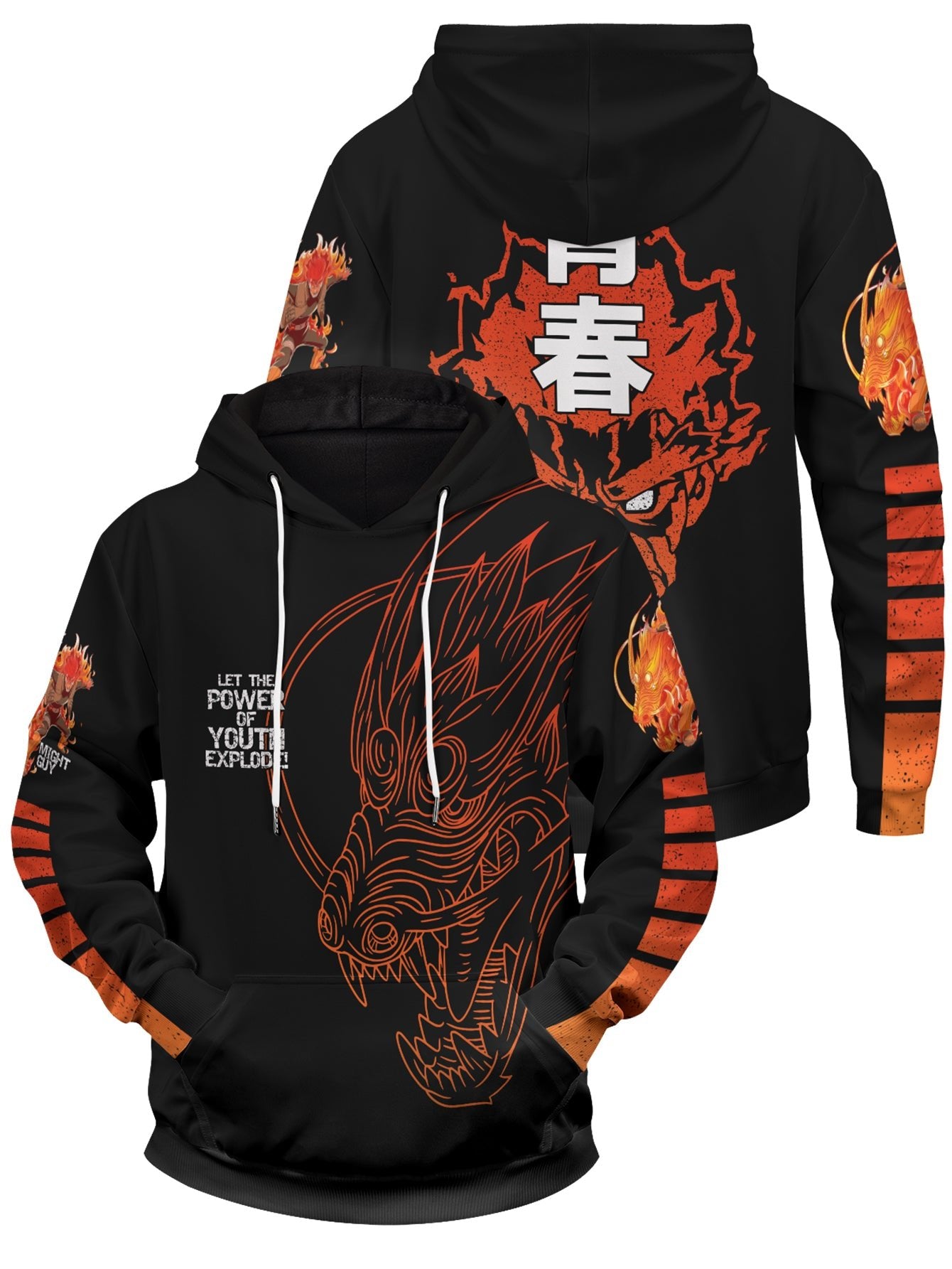 Guy Power of Youth Unisex Pullover Hoodie 1