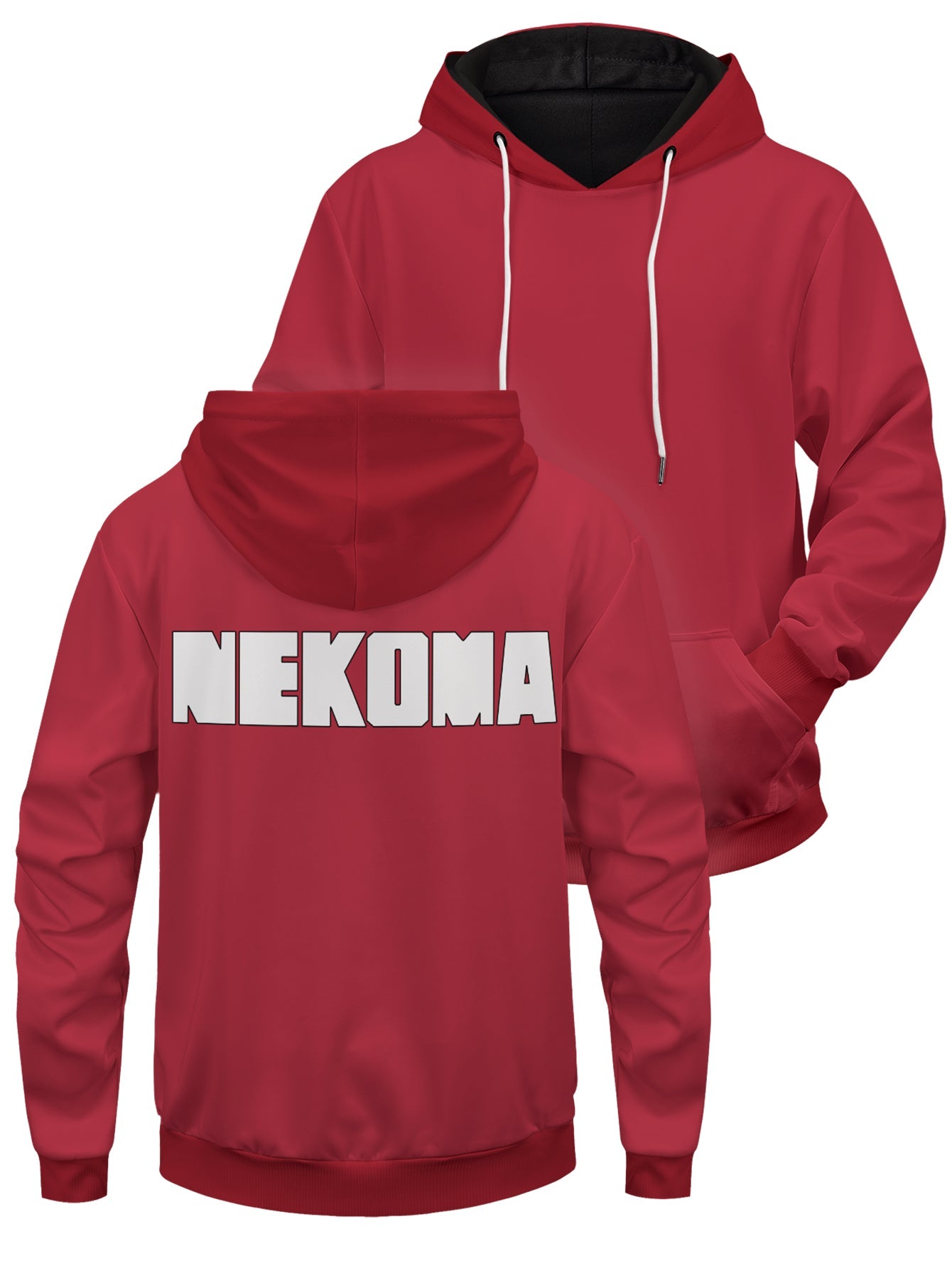 Haikyuu Nekoma High Unisex Pullover Hoodie 1