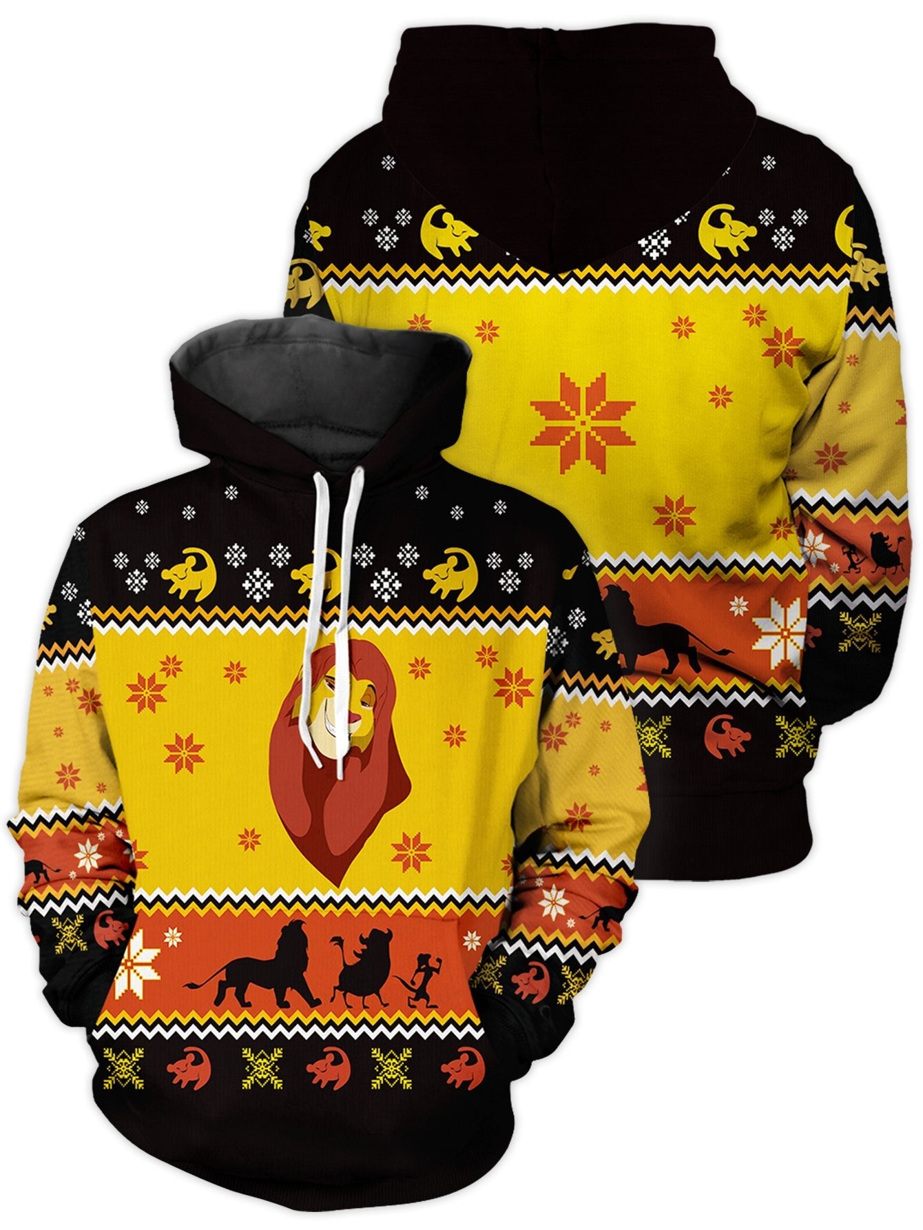 Hakuna Matata Christmas Unisex Pullover Hoodie 1