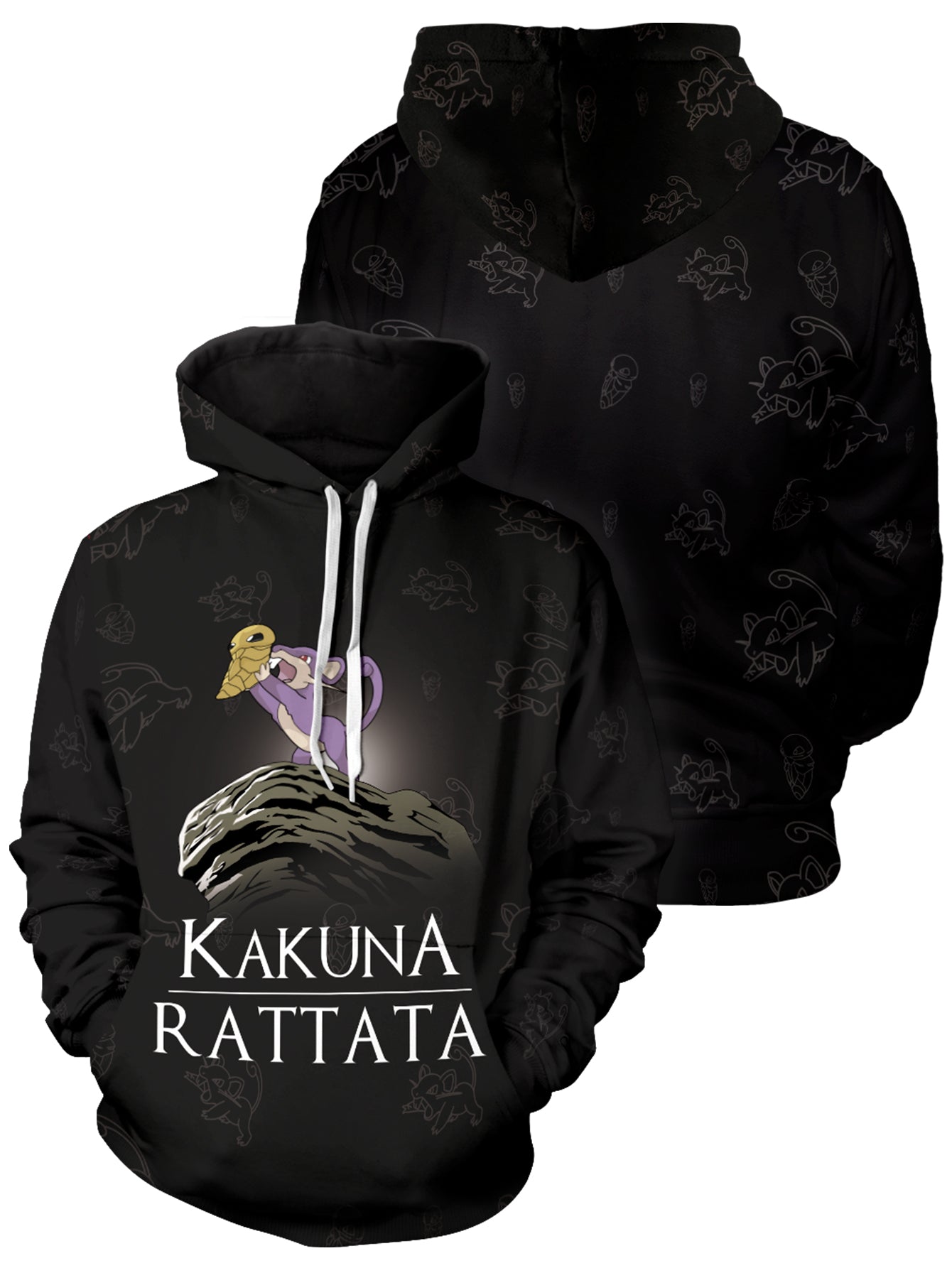 Hakuna Rattata Unisex Pullover Hoodie 1