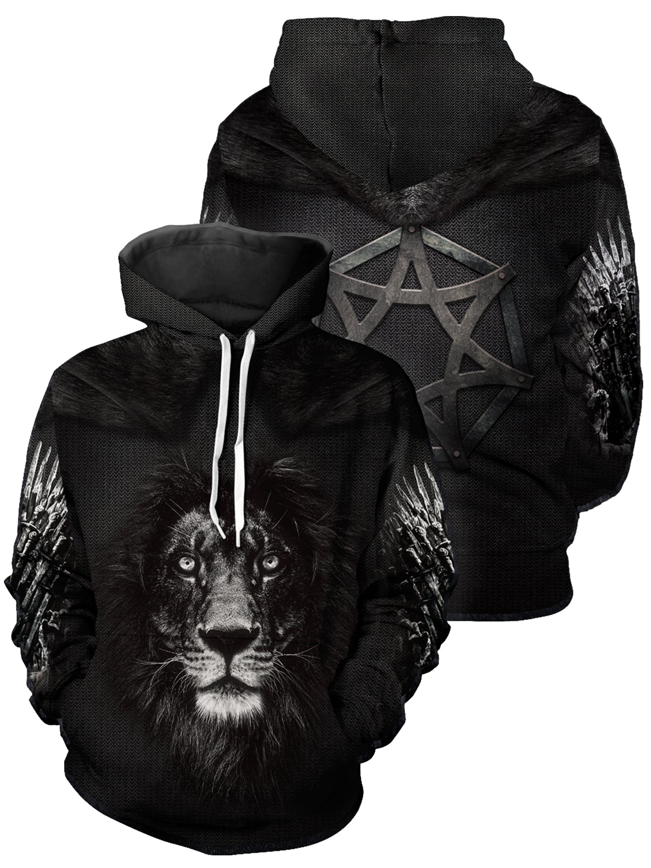 Hear Me Roar Unisex Pullover Hoodie 1