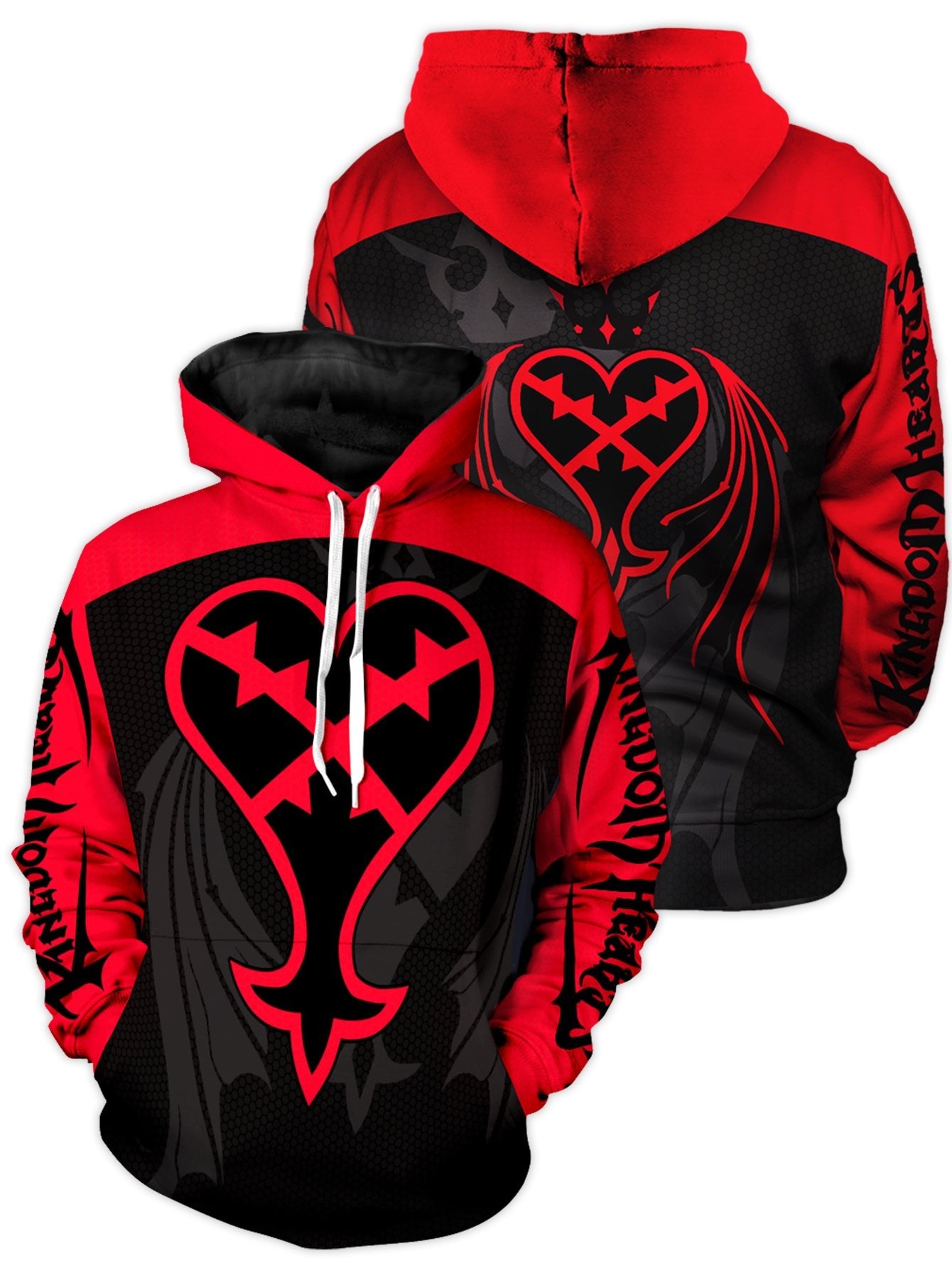 Heartless Unisex Pullover Hoodie 1