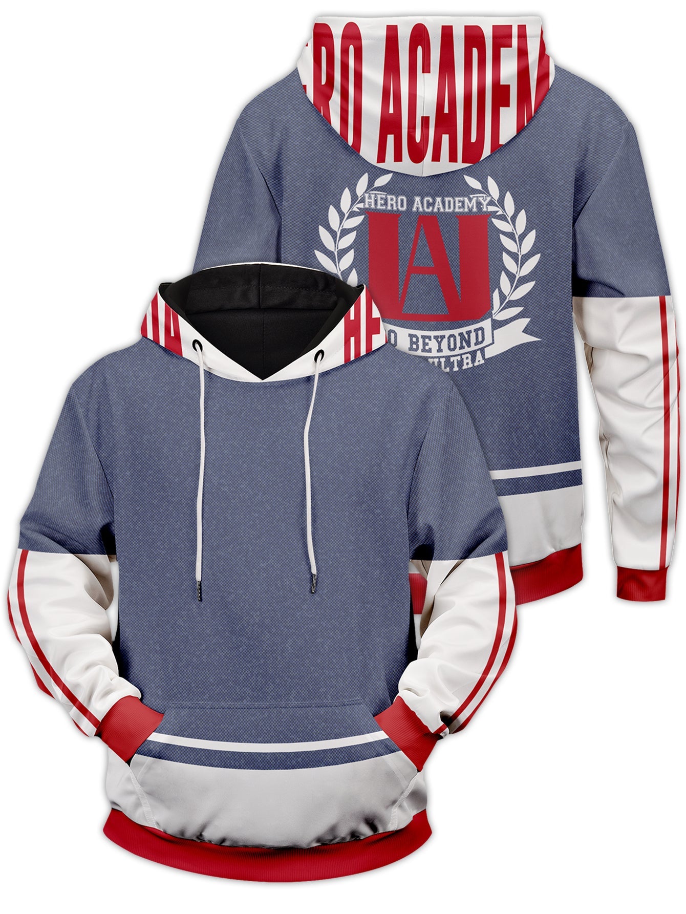 Hero Academia Unisex Pullover Hoodie 1