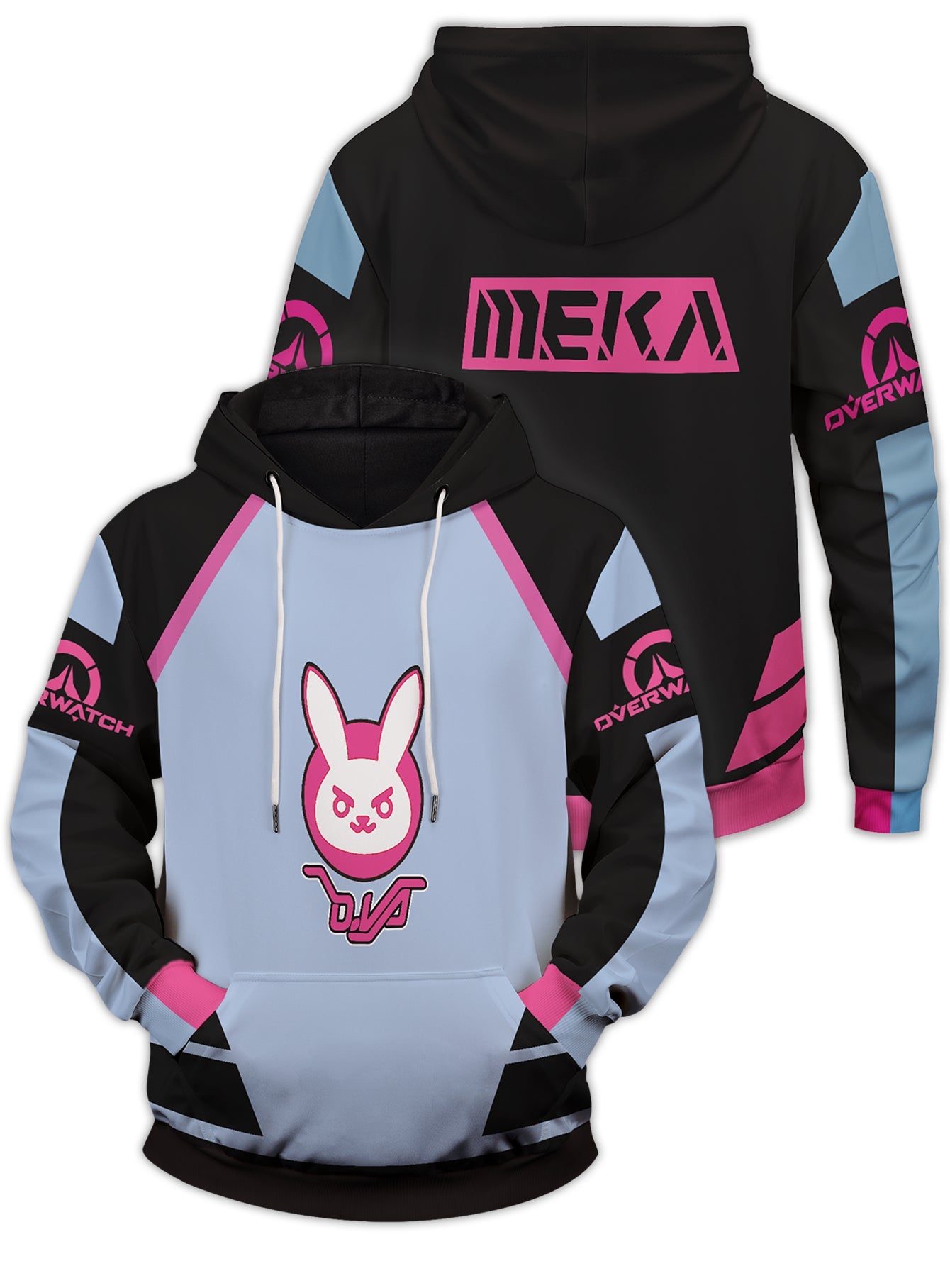 Hero Dva Unisex Pullover Hoodie 1