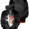 Hollow Mask Unisex Pullover Hoodie 1