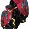 Hunter Hakka Unisex Pullover Hoodie 1