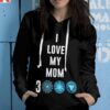 I love my Mom 3000 Unisex Pullover Hoodie 2