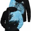 Ice Warrior Unisex Pullover Hoodie 1