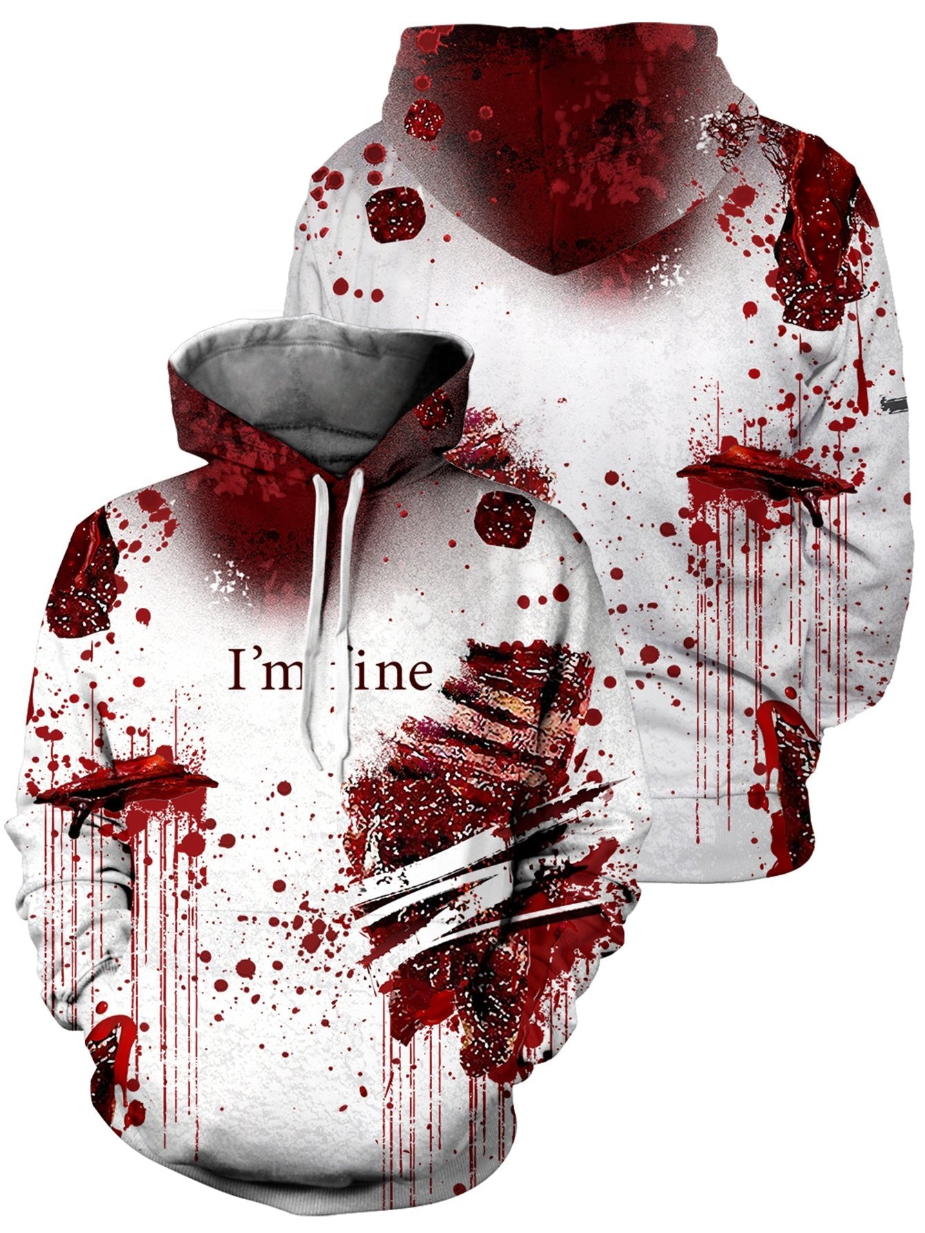 Im Fine 20 Unisex Pullover Hoodie 1