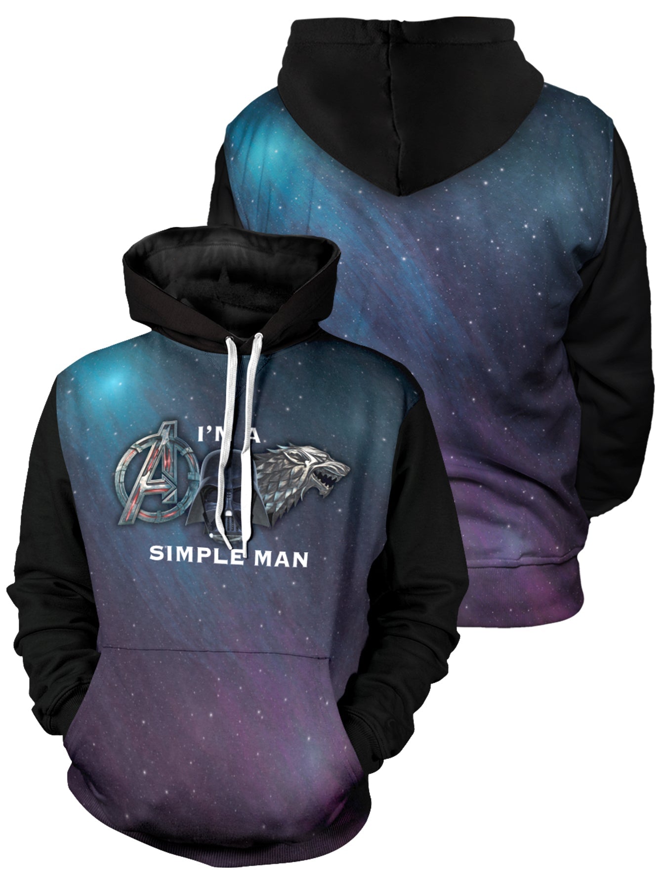 Im a Simple Person Unisex Pullover Hoodie 1