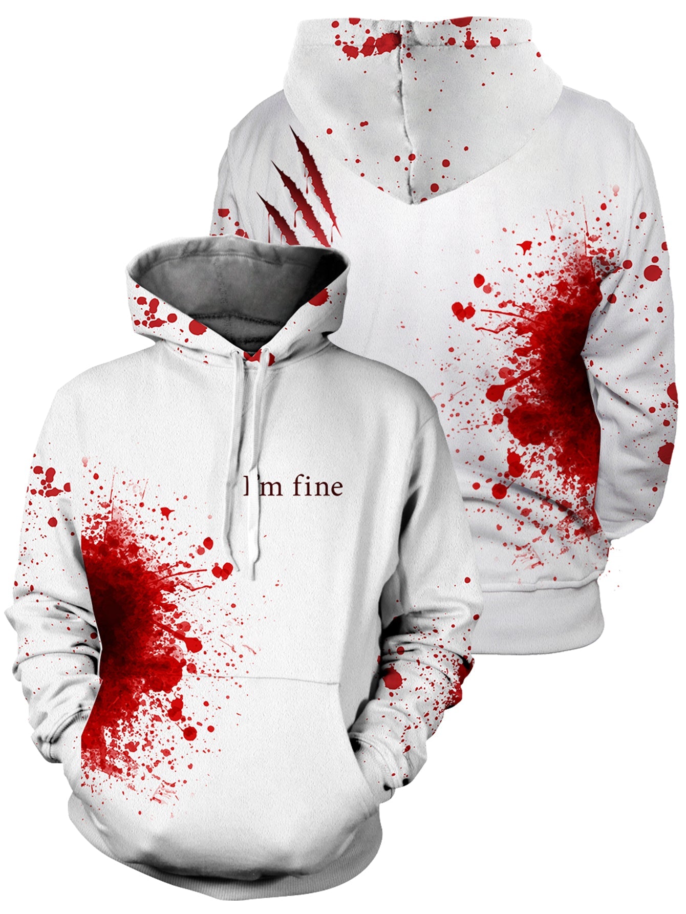 Im fine Unisex Pullover Hoodie 1