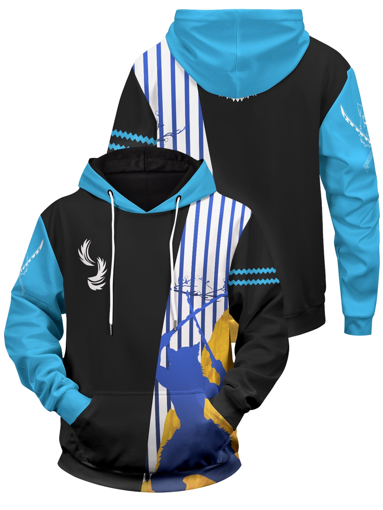 Inosuke Unisex Pullover Hoodie 1