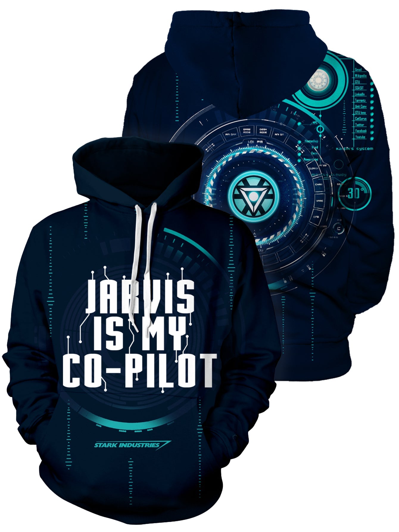 Jarvis Unisex Pullover Hoodie 1