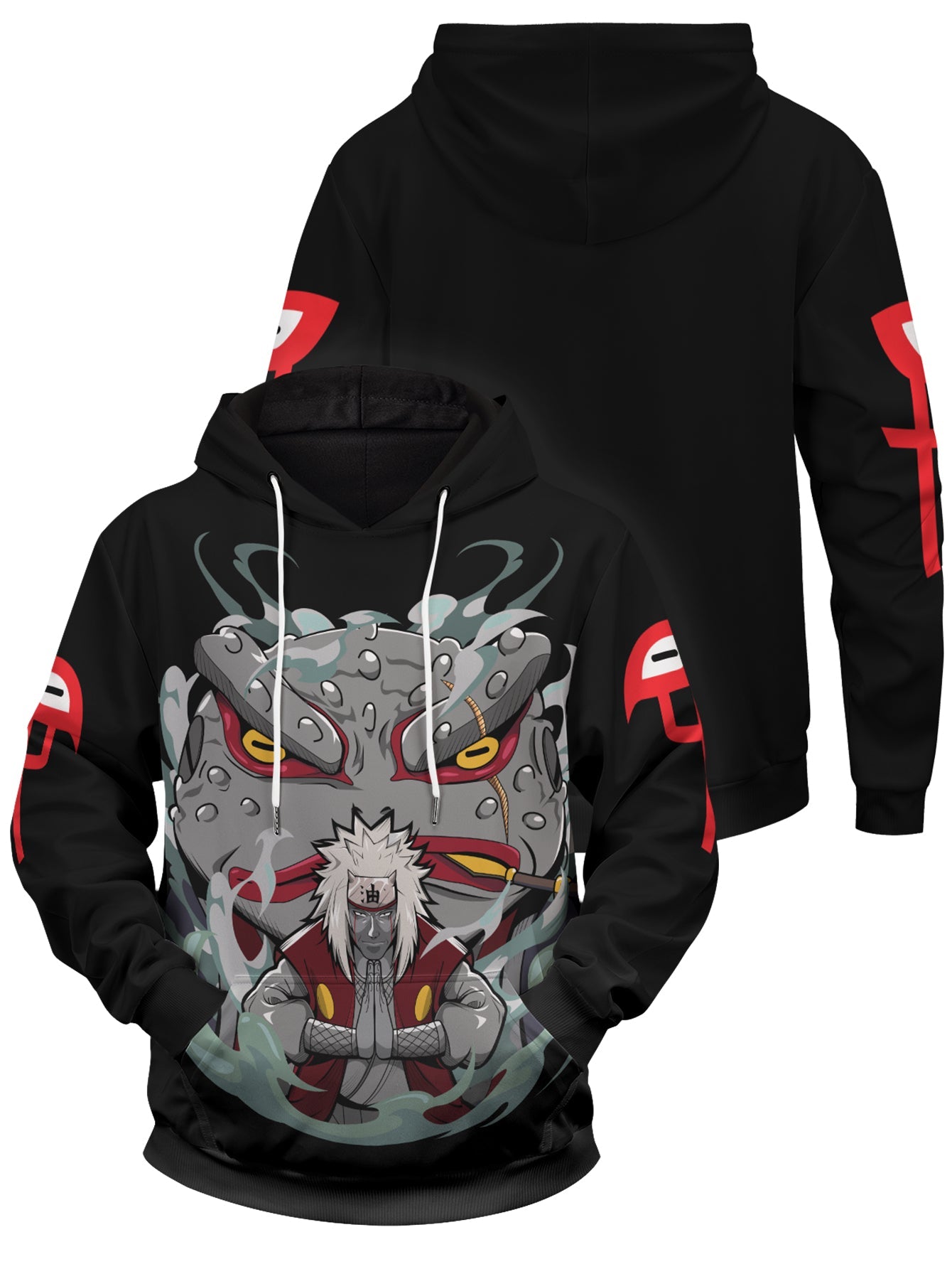 Jiraiya Toad Sage Unisex Pullover Hoodie 1