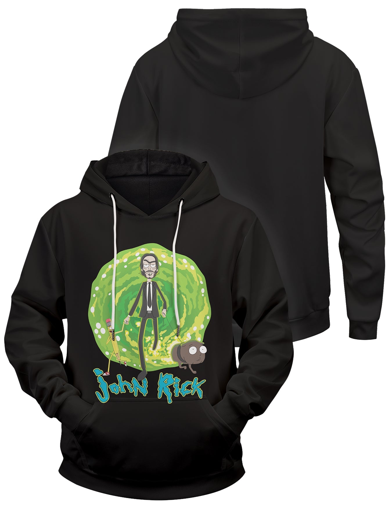 John Rick Unisex Pullover Hoodie 1