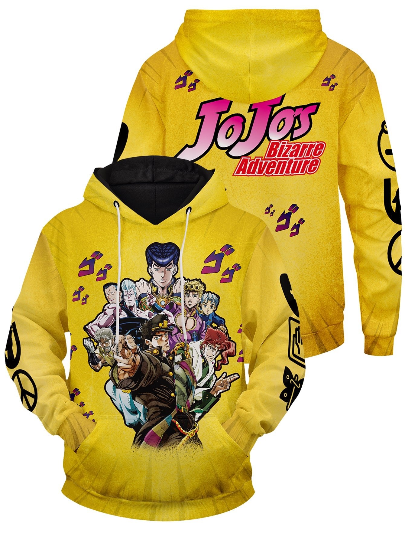 Jojos Bizarre Adventure Unisex Pullover Hoodie 1