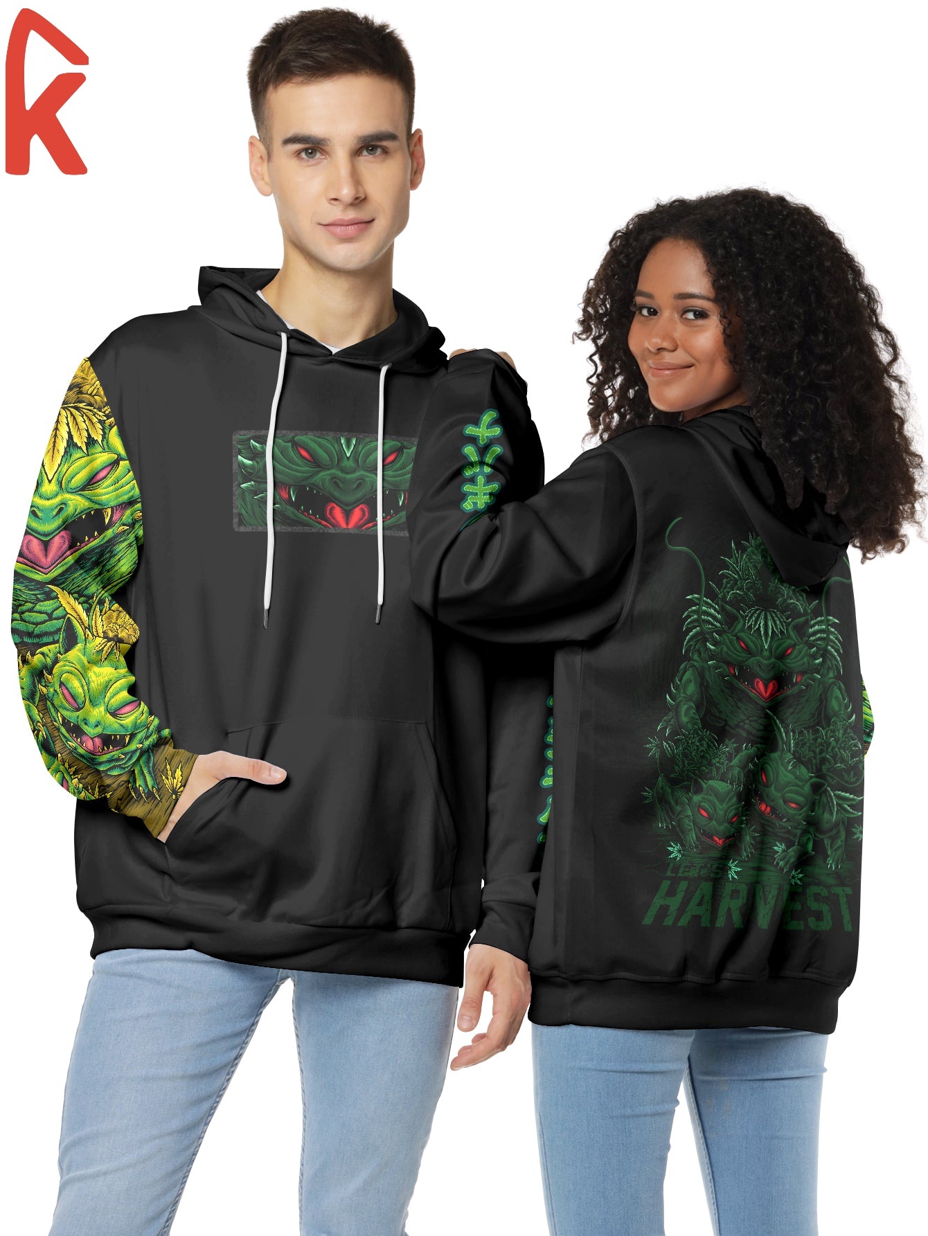 Jungle Behemoth Unisex Pullover Hoodie 2