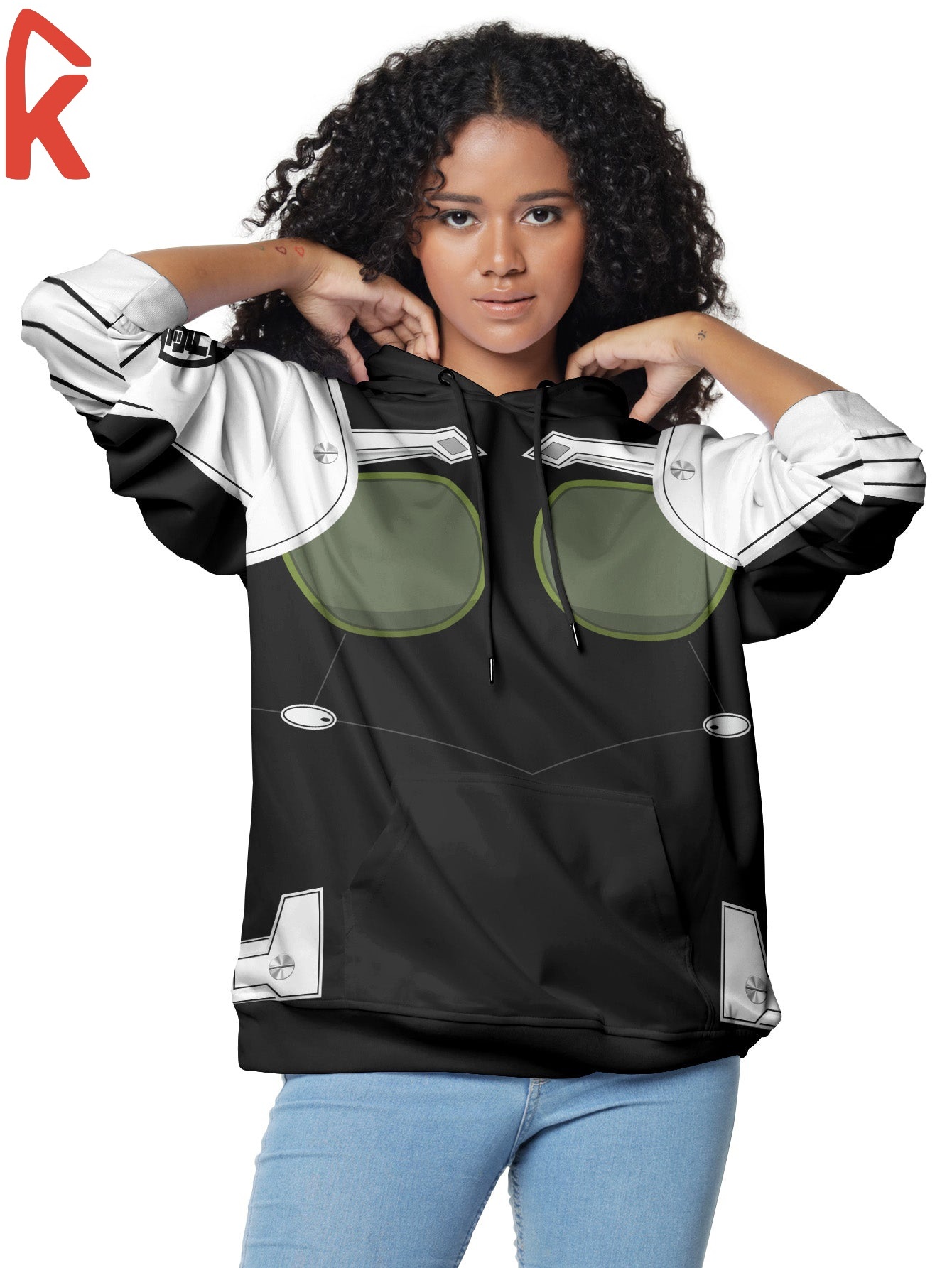 Kaiju No 8 Combat Suit Unisex Pullover Hoodie 2