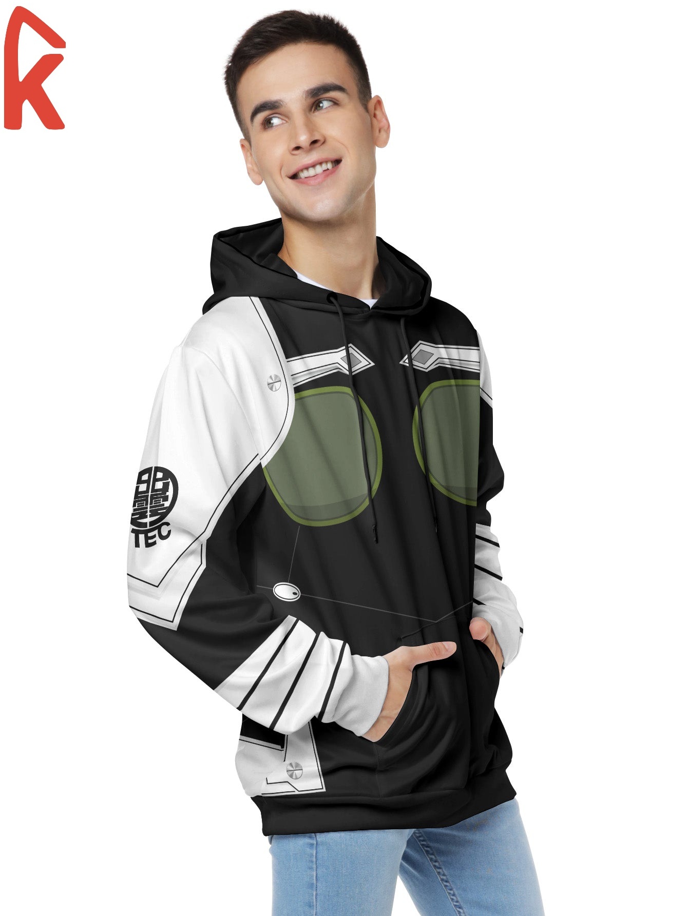 Kaiju No 8 Combat Suit Unisex Pullover Hoodie 3