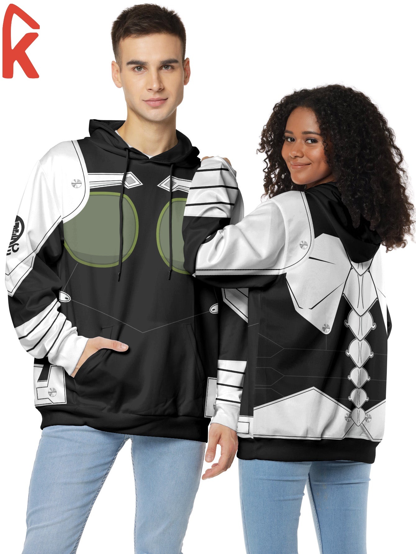 Kaiju No 8 Combat Suit Unisex Pullover Hoodie 7