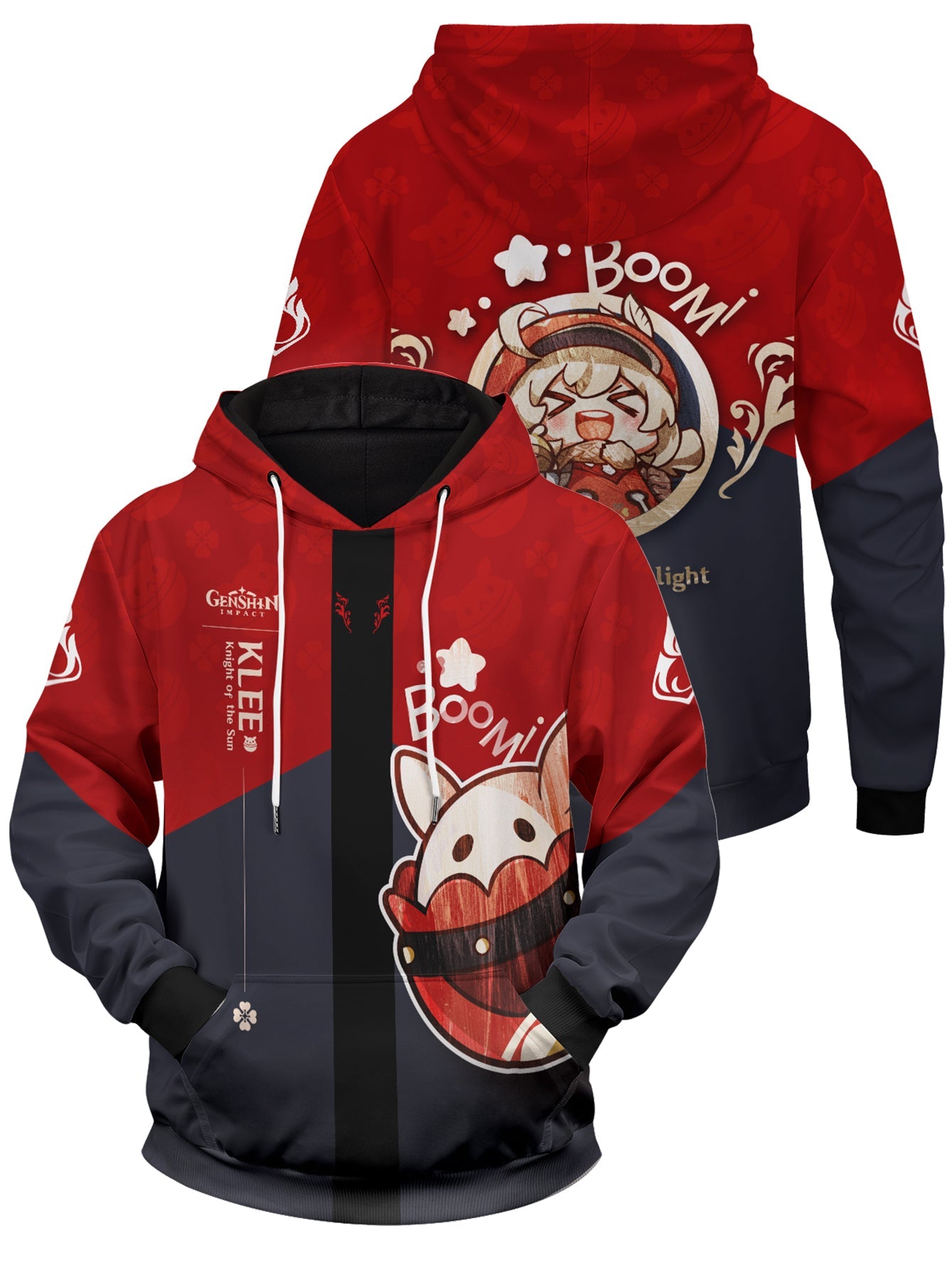 Klee Knight of Sun Unisex Pullover Hoodie 1