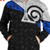 Konoha Shuriken Kunai Unisex Pullover Hoodie 2