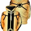 Kurama Mode Unisex Pullover Hoodie 1