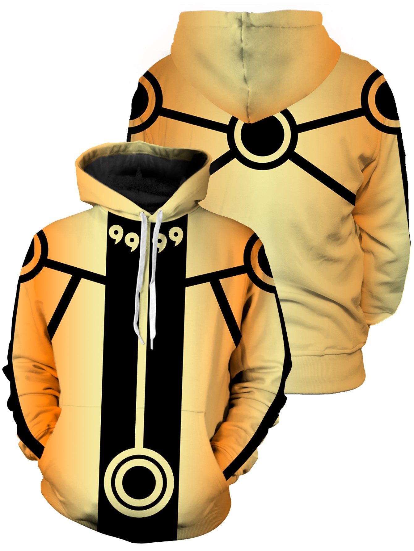Kurama Mode Unisex Pullover Hoodie 1