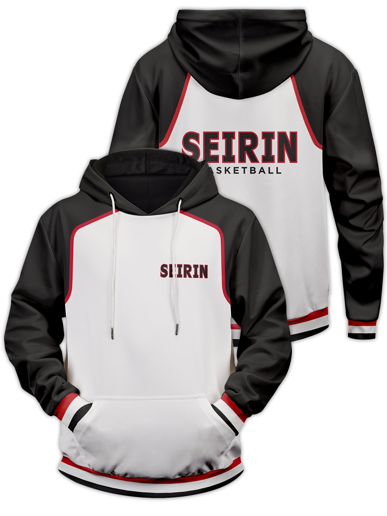 Kuroko Basketball Seirin Unisex Pullover Hoodie 1