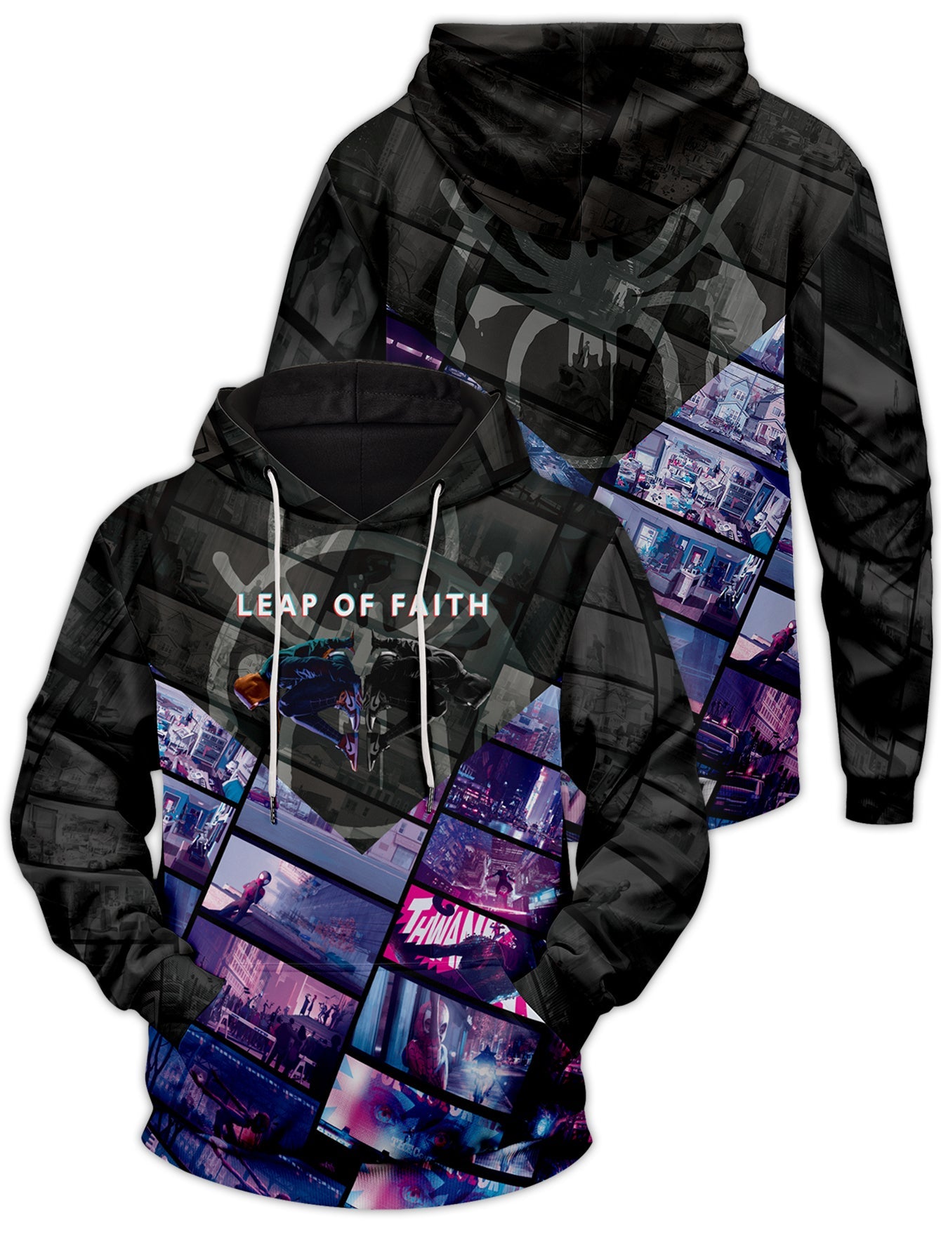 Leap Of Faith Unisex Pullover Hoodie 1