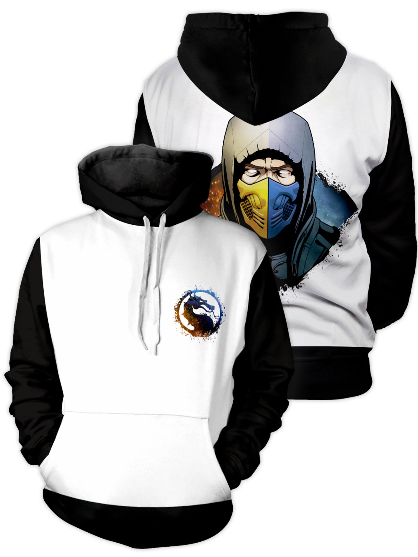 Lin Kuei X Shirai Ryu Unisex Pullover Hoodie 1