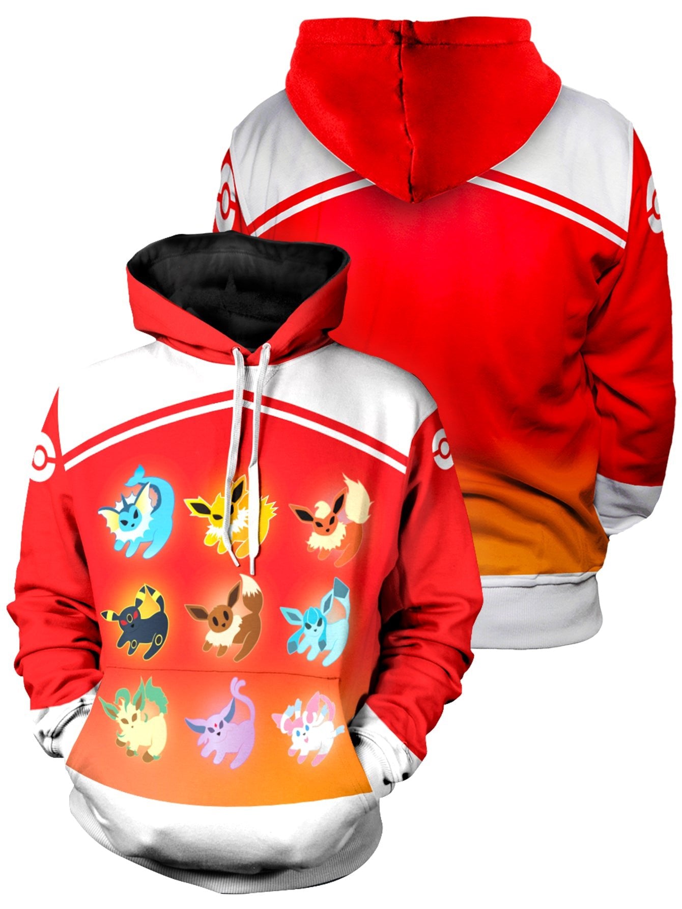 Lion King Eevee Unisex Pullover Hoodie 1