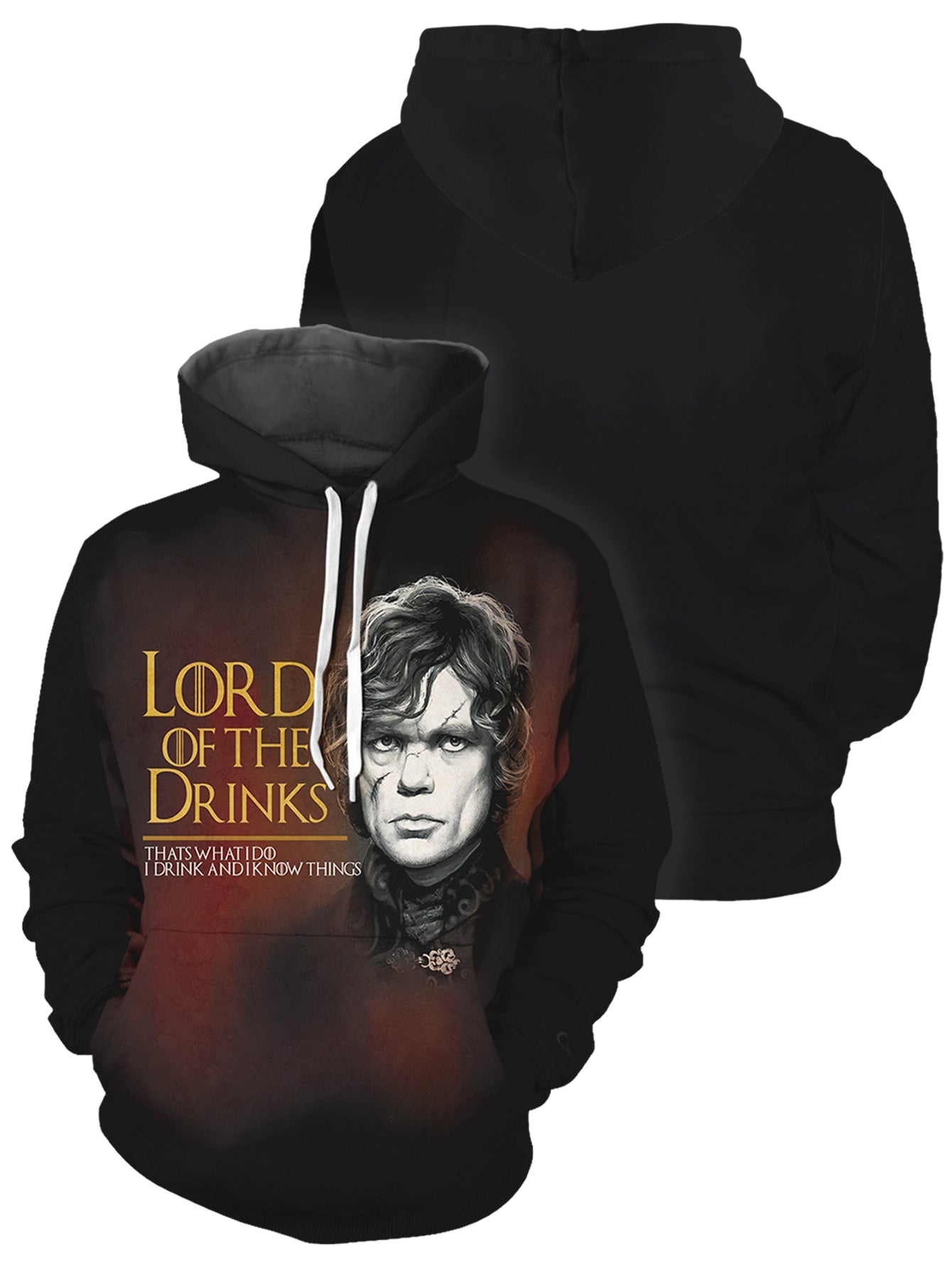 Lord of the Drinks Unisex Pullover Hoodie 1