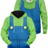 Luigi Unisex Pullover Hoodie 1
