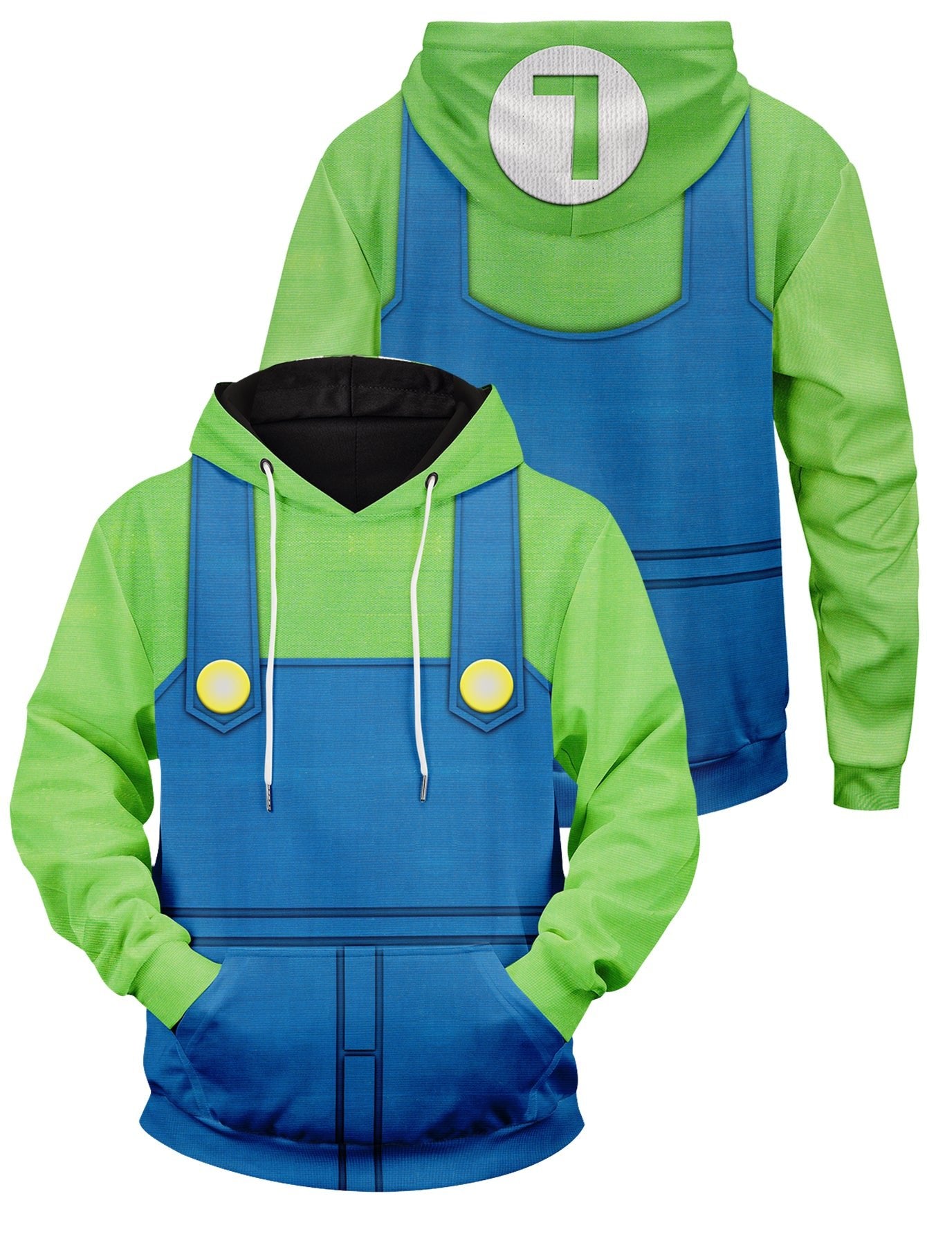 Luigi Unisex Pullover Hoodie 1
