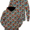 Marvel Heroes Unisex Pullover Hoodie 1