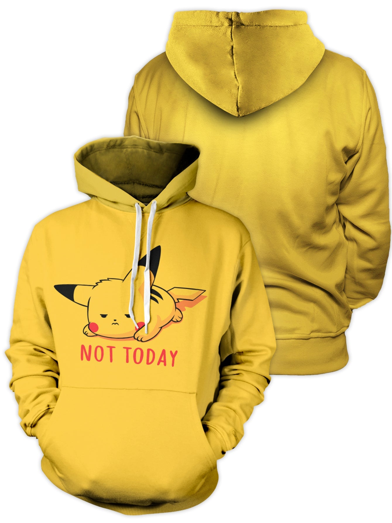 Nope Not Today Unisex Pullover Hoodie 1