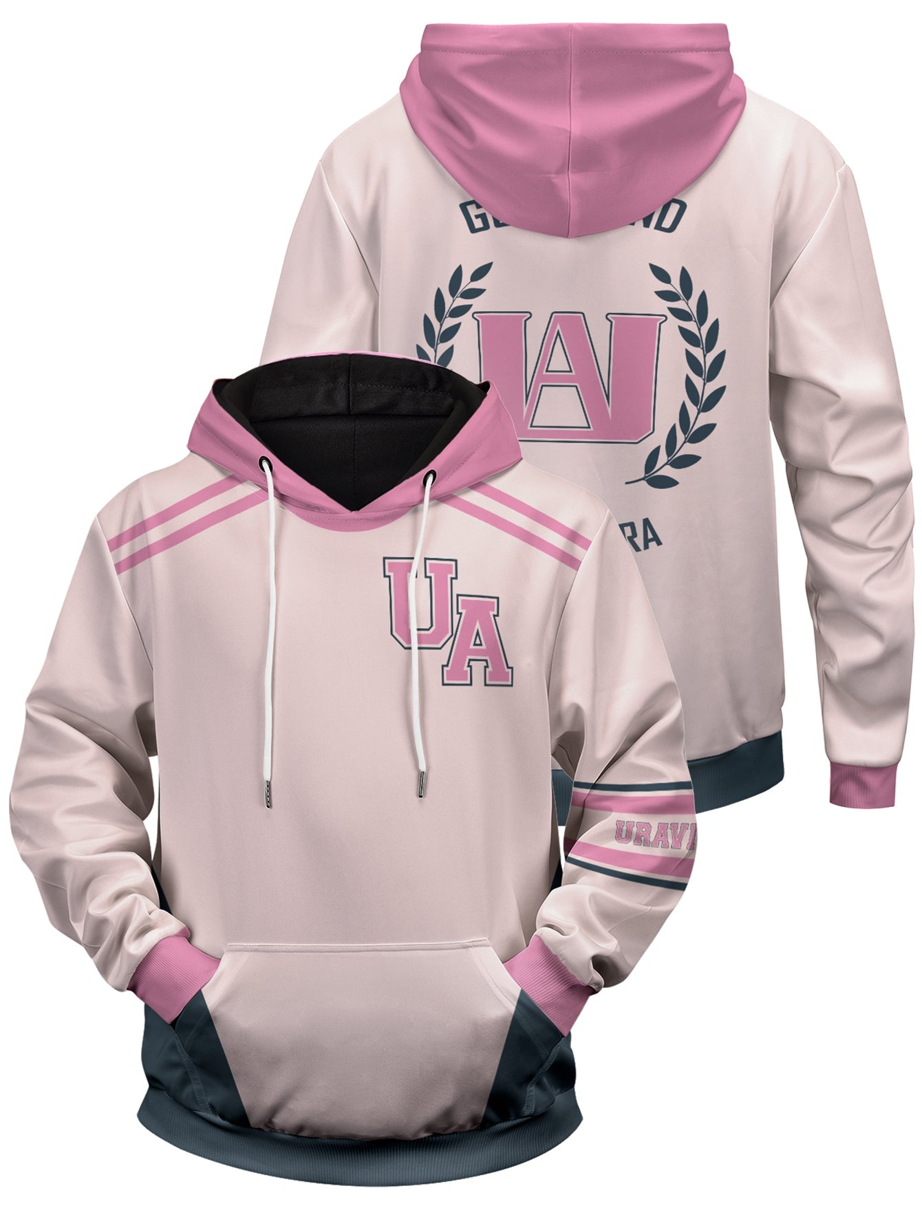 Ochako Uravity Unisex Pullover Hoodie 1