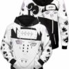 Pain Unisex Pullover Hoodie 1