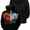GOT Targaryen X Stark Unisex Pullover Hoodie 1