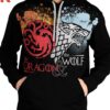 GOT Targaryen X Stark Unisex Pullover Hoodie 2