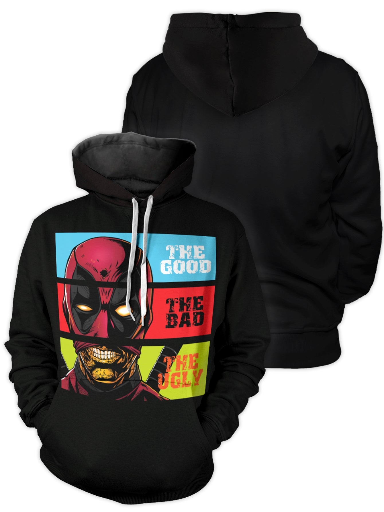 Good Bad Ugly Unisex Pullover Hoodie 1