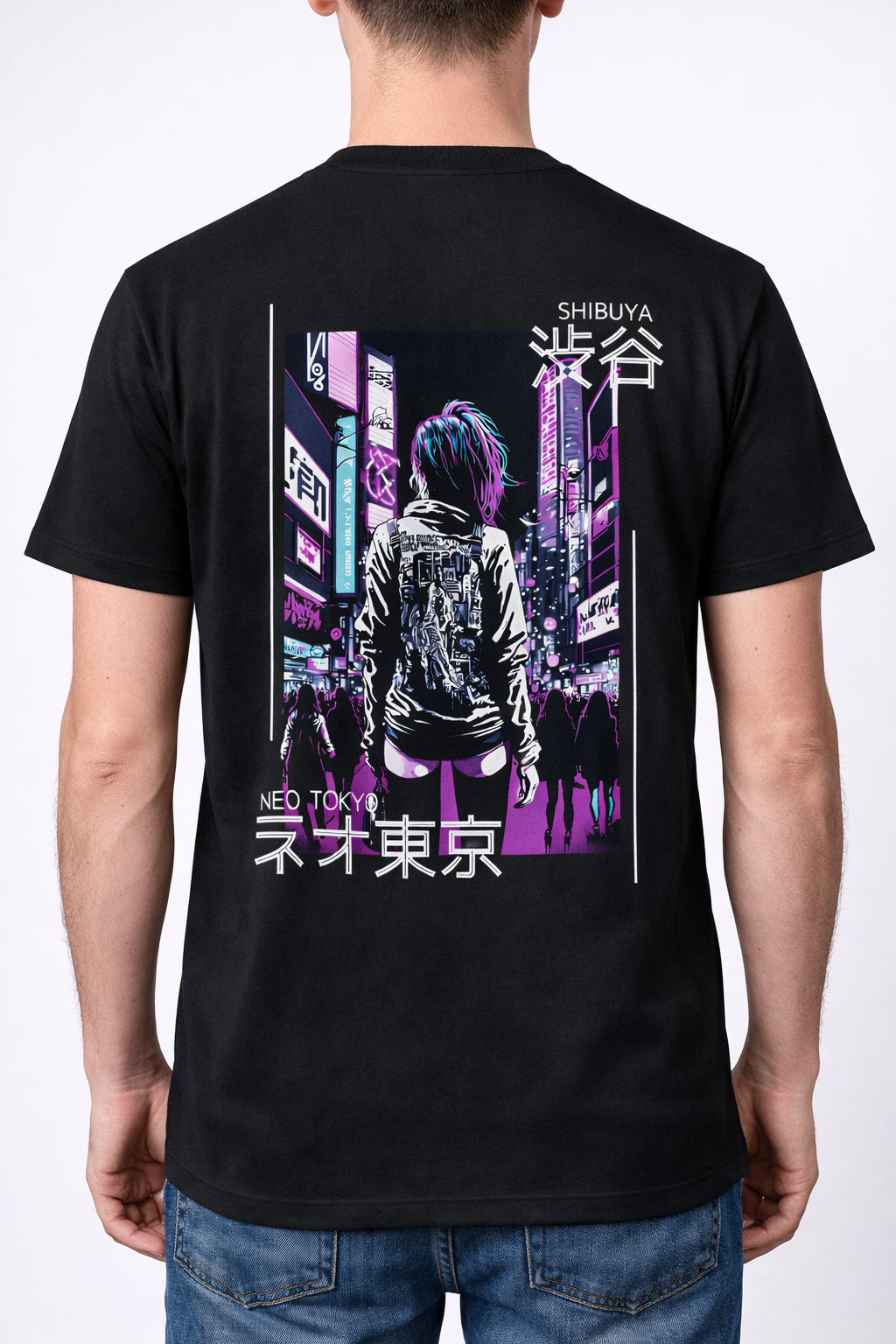 Neo Tokyo Shibuya Nights T Shirt 2